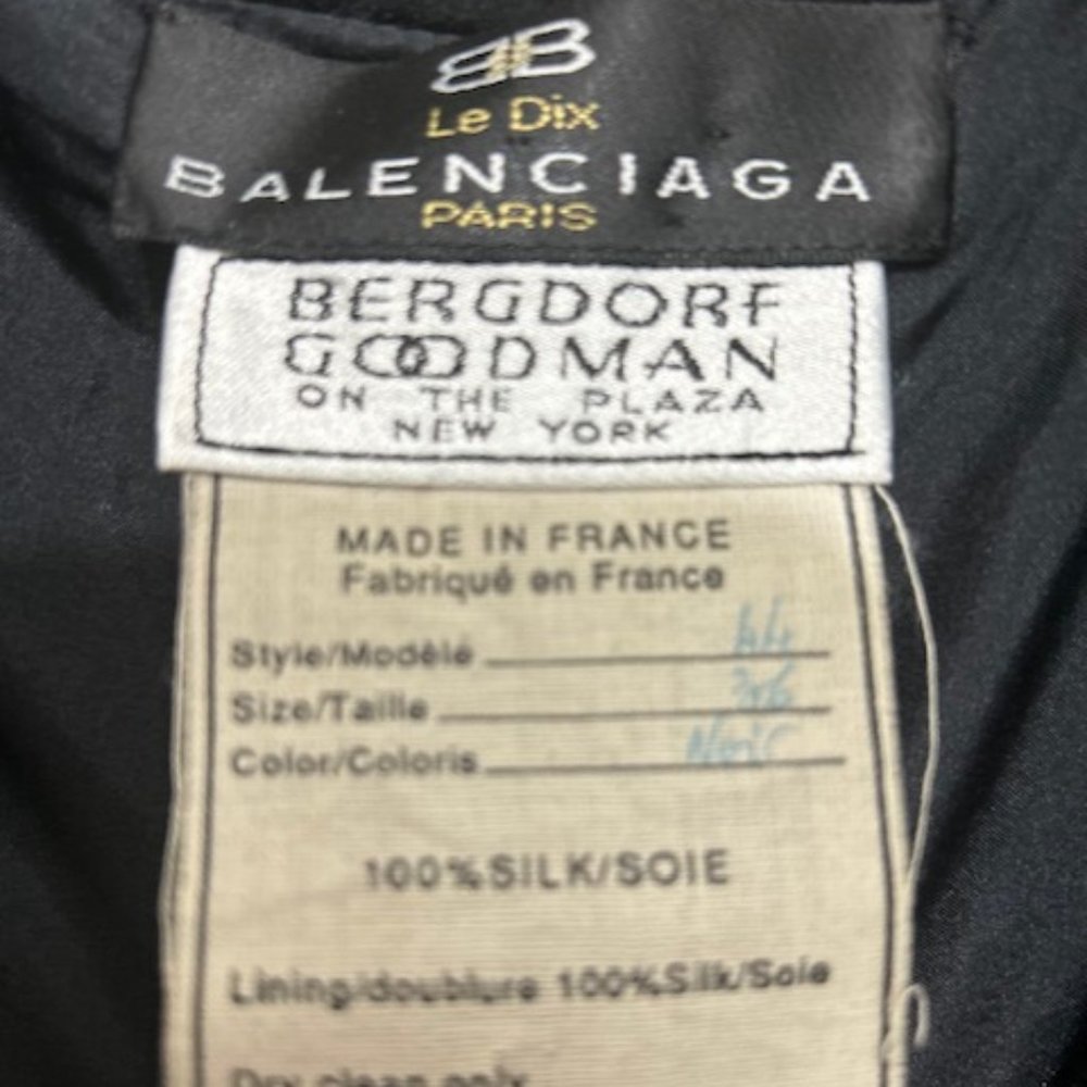 Balenciaga Vintage Silk Bolero